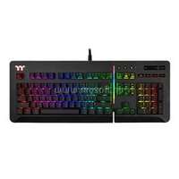 THERMALTAKE Ttesports Level 20 RGB mechanikus (Cherry MX Blue) vezetékes billentyűzet angol lokalizáció (fekete) (KB-LVT-BLBRUS-01)
