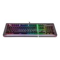 THERMALTAKE Ttesports Level 20 RGB Titanium mechanikus (Cherry MX Blue) vezetékes billentyűzet angol lokalizáció (szürke) (KB-LVT-BLSRUS-01)