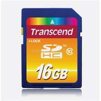 TRANSCEND SDHC memóriakártya 16GB, Class10 (TS16GSDHC10)