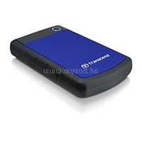 TRANSCEND HDD 1TB 2.5" USB 3.1 StoreJet 25H3, ütésálló (Fekete/kék) (TS1TSJ25H3B)