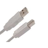 WIRETEK Kábel USB Összekötő A-B, 5m, Male/Male (WU4AE-5)