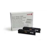 XEROX Toner Phaser 3020/WorkCentre 3025 Fekete 3 000 oldal (2x 1 500 oldal) (106R03048)