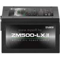 ZALMAN tápegység ZM500-LXII 500W (ZM500-LXII)