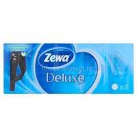 ZEWA Papír zsebkendő, 3 rétegű, 10x10 db, "Deluxe", illatmentes (53520-00/51174)