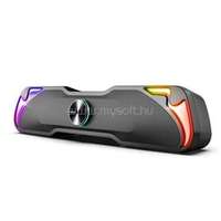 ADVANCE SOUNDPHONIC RGB 6W RMS BLUETOOTH hangszóró (2.0, Bluetooth/3,5mm Jack, RGB, fekete) (SP-230)
