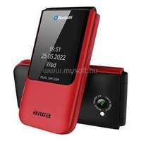 AIWA FP-24RD Dual-SIM 32MB mobiltelefon (piros) (FP-24RD)