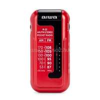 AIWA R-22RD hordozható piros rádió (R-22RD)