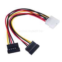 AKYGA Adapter Molex / 2x SATA AK-CA-16 (AK-CA-16)