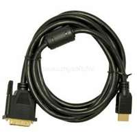 AKYGA Kábel HDMI / DVI 24+1 AK-AV-11 1.8m (AK-AV-11)