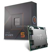AMD Ryzen 5 7600X (6 Cores, 32MB Cache, 4.7 up to 5.3GHz, AM5) Dobozos, hűtés nélkül (100-100000593WOF)