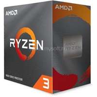 AMD Ryzen 3 4100 (4 Cores, 4MB Cache, 3.8 up to 4.0GHz, AM4) Dobozos, hűtéssel, nincs VGA (100-100000510BOX)