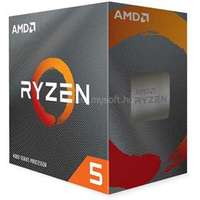 AMD Ryzen 5 4600G (6 Cores, 8MB Cache, 3.7 up to 4.2GHz, AM4) Dobozos, hűtés nélkül (100-100000147BOX)