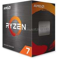 AMD Ryzen 7 5700X (8 Cores, 32MB Cache, 3.4 up to 4.6GHz, AM4) Dobozos, hűtés nélkül, nincs VGA (100-100000926WOF)