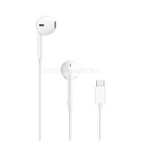 APPLE EarPods USB-C vezetékes fülhallgató (fehér) (MYQY3ZM/A)
