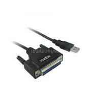 APPROX Kábel átalakító - USB2.0 to párhuzamos (parallel) port adapter (APPC26)