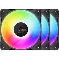 ARTIC COOLING Rendszerhűtő Ventilátor P12 Pro A-RGB PWM Fekete, 12cm (3-PACK) (AC_ACFAN00310A)