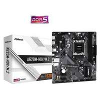 ASROCK alaplap A620M-HDV/M.2 (AM5, mATX) (A620M-HDV/M.2)