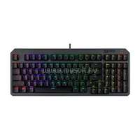 ASUS TUF Gaming K3 Gen II Red optikai-mechanikus vezetékes billentyűzet (magyar, fekete) (90MP0390-BKHA00)