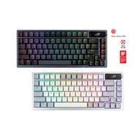 ASUS Vezetékes / Vezeték Nélküli Billentyűzet ROG AZOTH USB, Fekete, Mechanikus (M701_ROG_AZOTH/NXRD/HU)