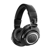 AUDIO-TECHNICA ATH-M50XBT2 Bluetooth stúdió minőségű fekete fejhallgató (ATH-M50XBT2)