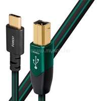 AUDIOQUEST Forest USBFOR20.75CB 0,75m USB 2.0 Type-B - Type-C USB kábel (USBFOR20.75CB)
