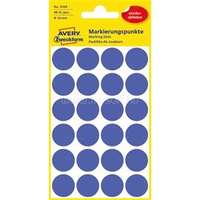 AVERY 3596 18mm visszaszedhető 96db-os indigókék jelölőpont (AVERY_3596)