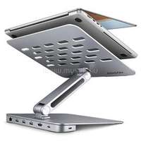 AXAGON HMC-STND ALU laptop állvány dokkoló állomással (HMC-STND)