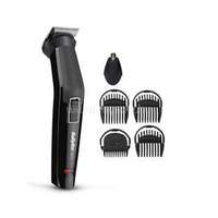 BABYLISS MT725E 6az1-ben arc- és testszőrtelenítő készlet (fekete) (MT725E)