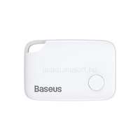 BASEUS T2 bluetooth nyomkövető (kulcstartóra, táskára, autóba, valós idejű nyomkövetés, 6 hónap akkuidő) FEHÉR (ZLFDQT2-02)