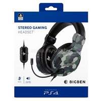 BIGBEN Stereo Gaming V3 zöld PS4/PC headset (2806204)
