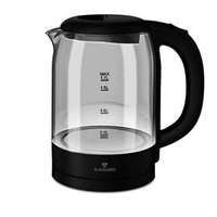 BLAUMANN BL-9006 1,7L-es üveg vízforraló (fekete) (BL-9006)