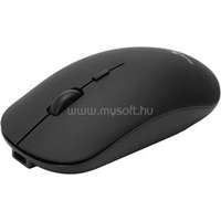 BLUESTORK M-WL-OFF100-BLACK vezeték nélküli egér (Bluetooth, 2.4G, Rechargeable, 3200 DPI, optikai, fekete) (M-WL-OFF100-BLACK)