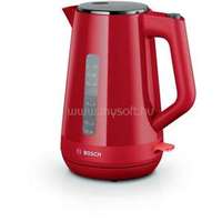 BOSCH TWK1M124 1,7 L-es piros vízforraló (BOSCH_TWK1M124)