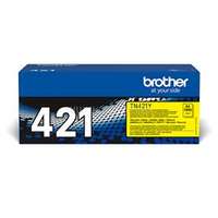 BROTHER Toner TN-421Y Sárga (1800 oldal) (TN421Y)