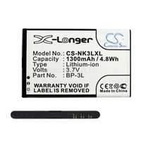 CAMERON SINO Li-Ion akku (3.7V/1300mAh, Myphone 1080, 9010, 9015TV, Halo X kompatibilis) (CS-NK3LXL)