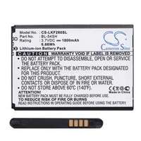 CAMERON SINO Li-Ion akku (3.7V/1800mAh, LG BL-54SG kompatibilis) FEKETE (CS-LKF260SL)