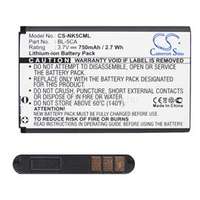 CAMERON SINO Li-Ion akku (3.7V/750mAh, Vodafone NKBF01 kompatibilis) FEKETE (CS-NK5CML)