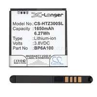 CAMERON SINO Li-Ion akku (3.8V/1650mAh, HTC 35H00190-09M kompatibilis) FEKETE (CS-HTZ300SL)