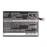 CAMERON SINO Li-Polymer akku (3.7V/4000mAh, HTC 35H00163-00M kompatibilis) FEKETE (CS-HTP510SL)