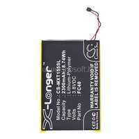 CAMERON SINO Li-Polymer akku (3.8V/2300mAh, Motorola FC40 kompatibilis) FEKETE (CS-MXT155SL)