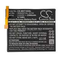 CAMERON SINO Li-Polymer akku (3.8V/2300mAh, Motorola GV30 kompatibilis) FEKETE (CS-MXT165SL)