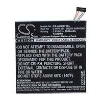CAMERON SINO Li-Polymer akku (3.8V/3900mAh, Asus 0B200-00950000 kompatibilis) FEKETE (CS-AUM170SL)