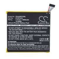 CAMERON SINO Li-Polymer akku (3.8V/3900mAh, Asus C11P1310 kompatibilis) FEKETE (CS-AUP372SL)