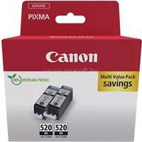 CANON Patron PGI-520BK Fekete multipakk (2x19ml) (2932B019)