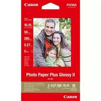 CANON PP201 Plus Glossy II 10x15 260g fényes fotópapír 50 ív (2311B003AA)