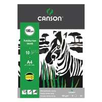 CANSON A4 10ív gördeszkás fekete fotókarton blokk (CAP6666-859)