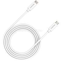CANYON UC-42, cable, U4-CC-5A2M-E, USB4 TYPE-C to TYPE-C cable assembly 20G 2m 5A 240W(ERP) with E-MARK, CE, ROHS, white (CNS-USBC42W)