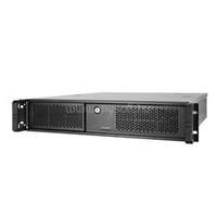CHIEFTEC 19" 2U Rackbe építhető fekete (táp nélküli) ATX ház (UNC-209S-B-OP)