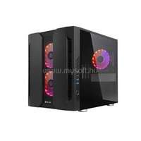 CHIEFTEC Gaming Chieftronic M2 GM-02B-OP Fekete (Táp nélküli) ablakos mATX ház (GM-02B-OP)