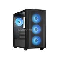 CHIEFTEC HUNTER 3 fekete (táp nélküli) ablakos E-ATX ház (GS-03B-OP)